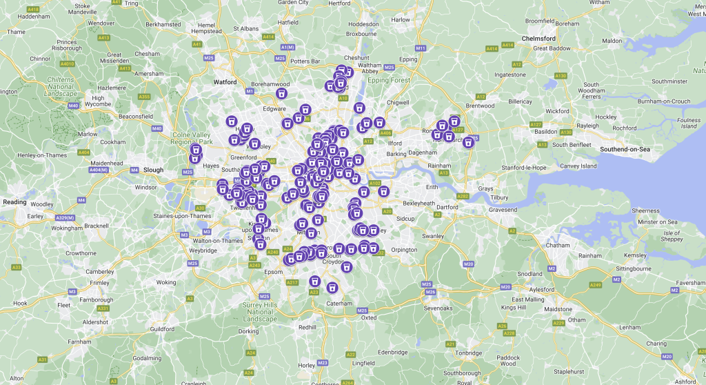 Tourist Map of London